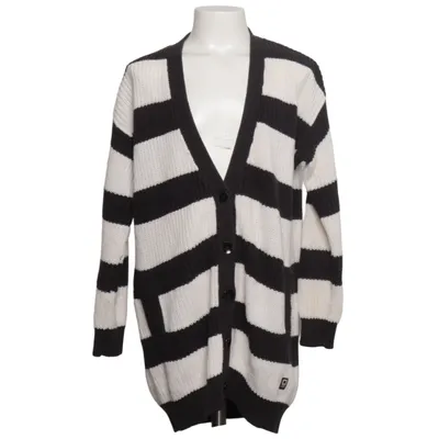 Cardigan (Black, White) from Tumble 'N Dry Acrylic, Cotton