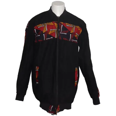Bomber jacket (Black, Multicolored)