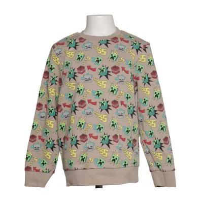 Sweatshirt (Bruin, Meerkleurig) van Minecraft Katoen, Polyester