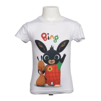T-shirt (White, Multicolored) from Bing