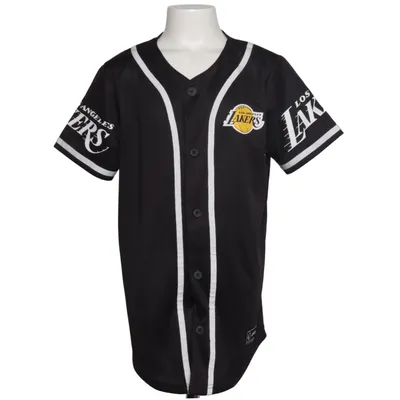 Baseballtröja (Svart, Vit) från NBA Polyester