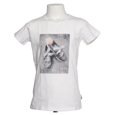 T-shirt (Hvid, Flerfarvet) fra Creamie Bomuld, Elastan