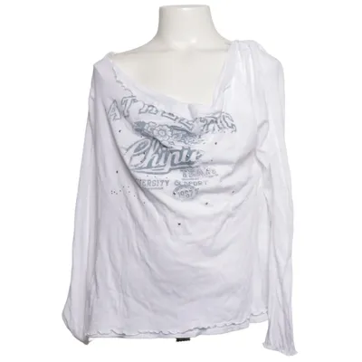 Langærmet t-shirt (Hvid) fra Chipie Bomuld