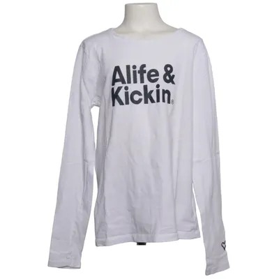 Long sleeve T-shirt (White) from Alife & kickin Cotton