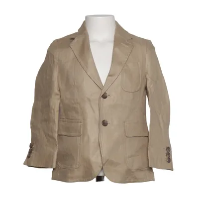 Blazer (Beige) from Polo Ralph Lauren Cupro, Linen