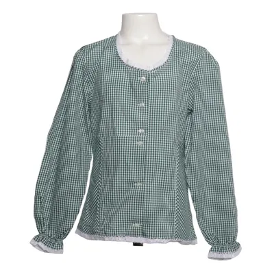 Blus (Grön, Vit) från Alpin Bomull, Polyester