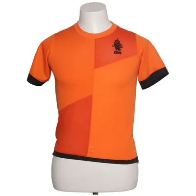 Maillot de football (Orange, Noir) de Victor Polyester