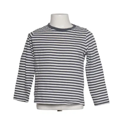 Langærmet t-shirt (Blå, Hvid) fra Gray Label Økologisk bomuld