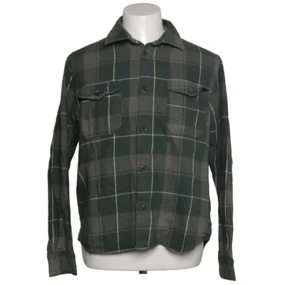 Flannel shirt (Green) from Les Deux Cotton