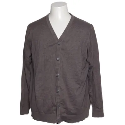 Cardigan (Gray) from Nobel League Acrylic, Cotton