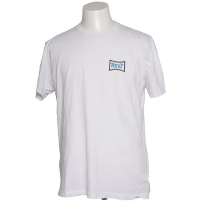 T-shirt (Vit) från Reef Bomull, Polyester