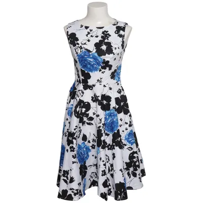 Kleid (Weiß, Blau, Schwarz) von Grace Karin