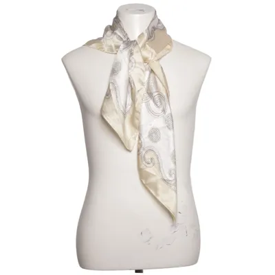 Silketørklæde (Beige, Hvid) fra Escada