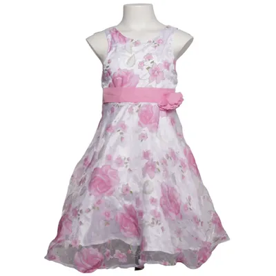 Brudnäbbsklänning (Rosa, Vit, Flerfärgad) från BPC Bonprix Collection Bomull