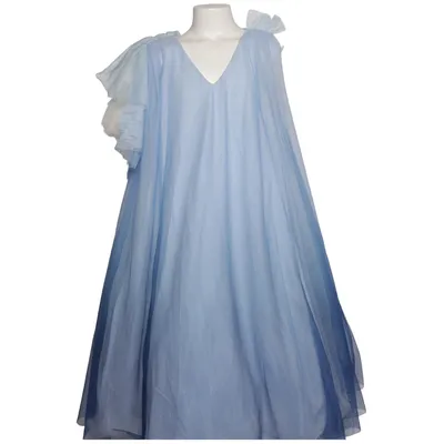 Kjole (Blå) fra Monnalisa Bomuld, Polyamid, Polyester