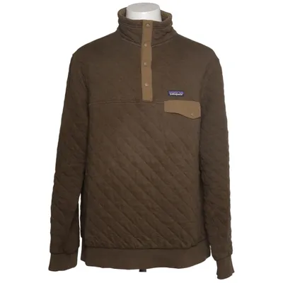 Fleece trui (Groen, Beige) van Patagonia Organisch katoen, Polyester