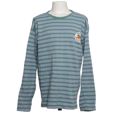 Lange mouwen shirt (Blauw, Groen) van Jonas Nielsen Organisch katoen