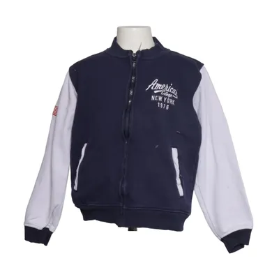 Veste universitaire (Bleu, Blanc) de American College Coton