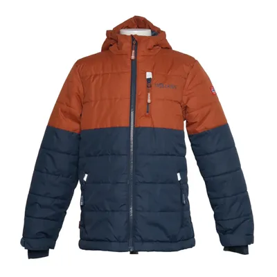 Vinterjakke (Orange, Blå) fra Trollkids Elastan, Polyamid, Polyester