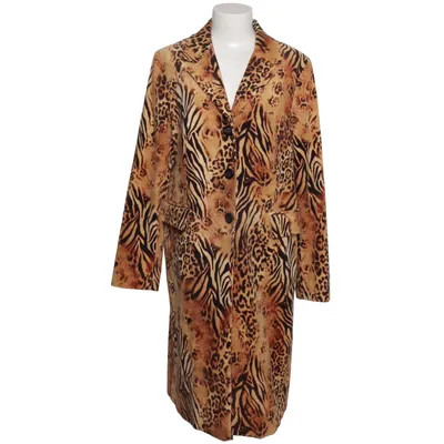 Coat (Brown, Black) from Nienhaus Cotton, Elastane