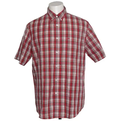 Kortärmad skjorta (Röd, Vit, Blå) från Dockers Bomull, Polyester