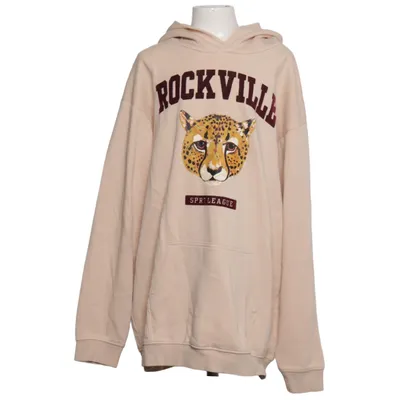 Hoodie (Beige, Multicolored) from Kelzuki x H&M Cotton, Polyester