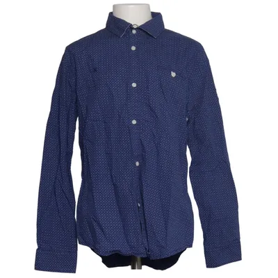 Shirt (Blue, White) from Nukutavake Cotton