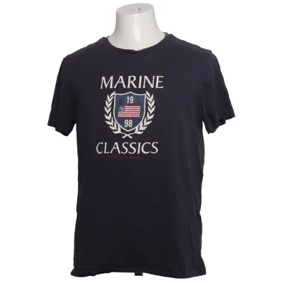 T-shirt (Bleu) de Marine Classics Coton