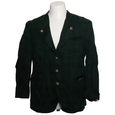 Blazer (Groen) van Rofan Viscose, Wol