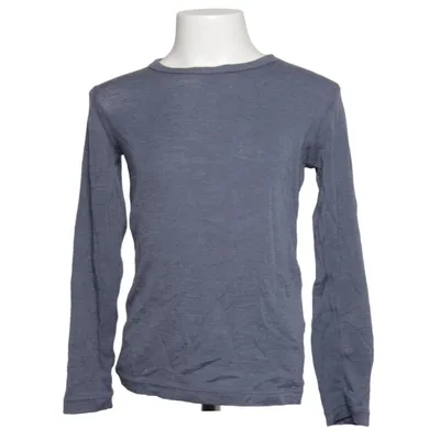 Base layer shirt (Blue) from Huttelihut Merino wool