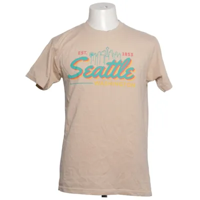 T-shirt (Beige) from The Shirt Company Cotton, Polyester