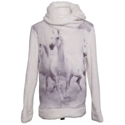 Huvtröja (Vit, Grå, Flerfärgad) från Yigga Polyester