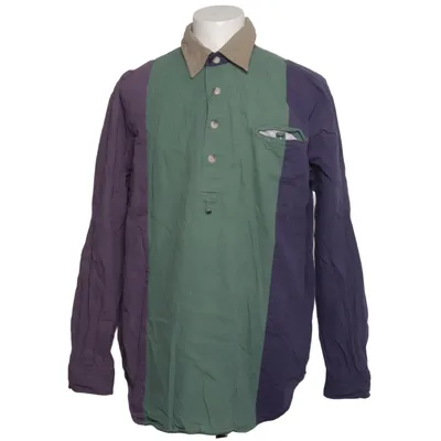 Rugby shirt (Groen, Blauw, Beige) van L.L. Bean Katoen