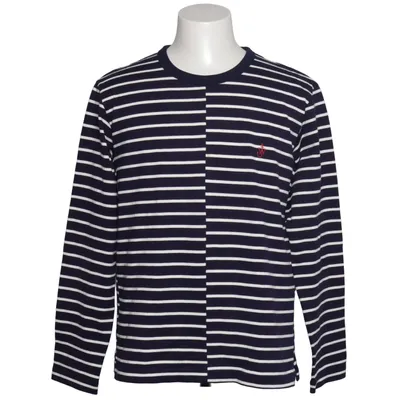 Långärmad t-shirt (Blå, Vit) från JW Anderson x Uniqlo Bomull