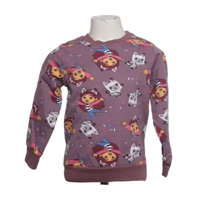 Sweatshirt (Violet, Multicolore) de Dreamworks Coton, Polyester