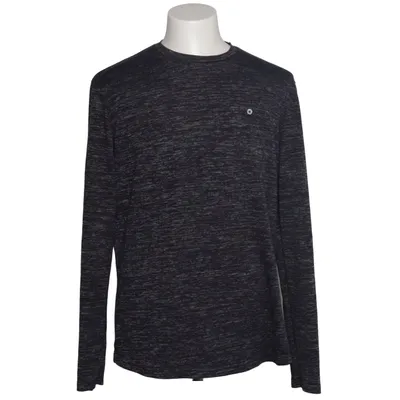 Trui (Blauw, Grijs) van No Excess Katoen, Elastaan, Polyester