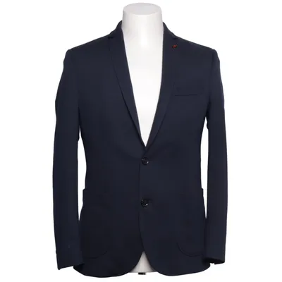 Blazer (Bleu) de Finshley & Harding Élasthane, Polyester, Viscose