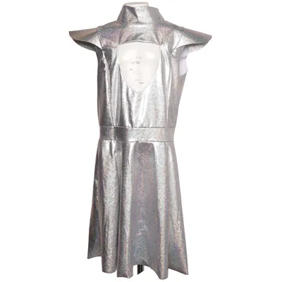 Fancy dress (Silver) from Deiters Elastane, Polyester