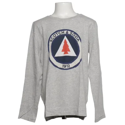 T-shirt à manches longues (Gris) de Scotch & Soda Coton