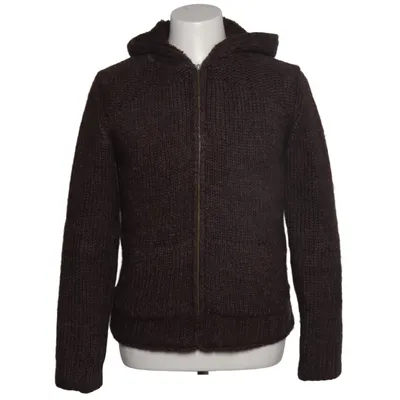 Hoodie (Brown) from Energie Acrylic, Alpaca wool, Polyester