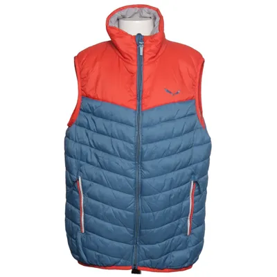 Outer vest (Blue, Red) from Salewa Polyamide, Polyester