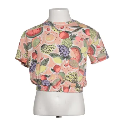 Haut (Rose, Multicolore) de Garcia Élasthane, Viscose