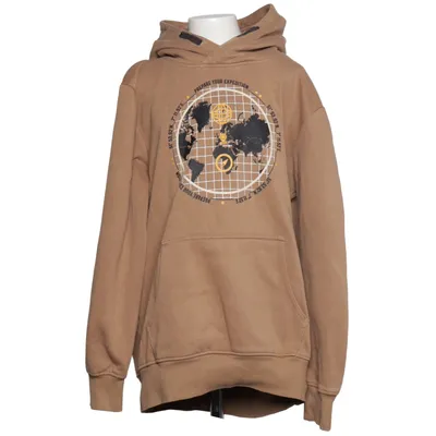 Capuchon sweater (Beige) van Yigga Katoen, Polyester