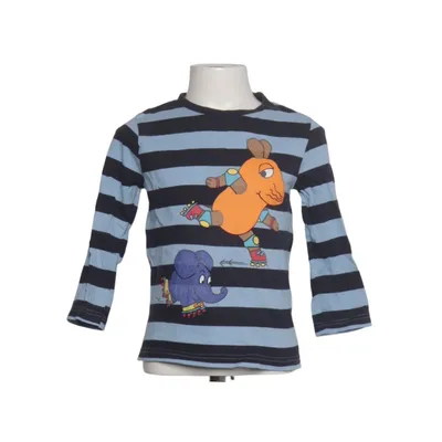 Langærmet t-shirt (Blå, Flerfarvet) fra DieMaus Bomuld