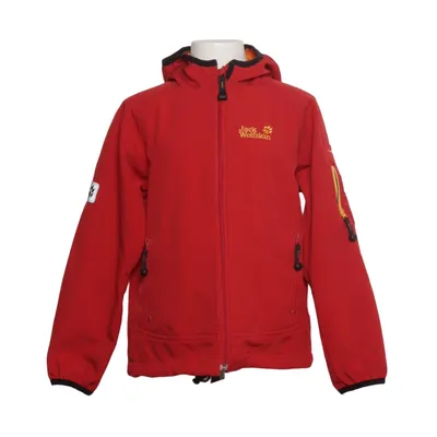 Softshelljakke (Rød) fra Jack Wolfskin Elastan, Polyester
