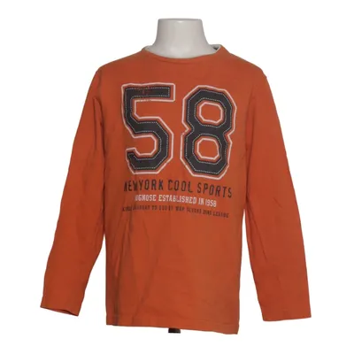 Langærmet t-shirt (Orange) fra Dognose Bomuld, Elastan