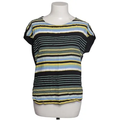 T-shirt (Black, Yellow, Blue) from Tom Tailor Polyester, Viscose