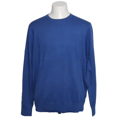 Sweater (Blue, Brown) from Franco Bettoni Cashmere, Cotton, Silk