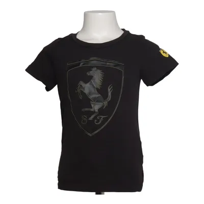 T-shirt (Zwart) van Puma x Ferrari Katoen