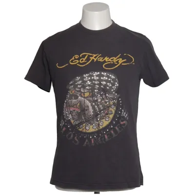 T-shirt (Gray) from Ed Hardy Cotton